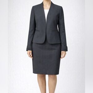 Nine West Grey Skirt/Blazer Set